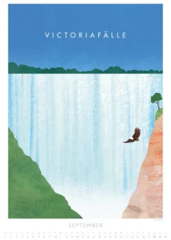 Travelposter 2026 - Reiseplakate-Kalender von DUMONT- Wand-Kalender - Poster-Format 50 x 70 cm-Neumann Verlage GmbH & Co Discount