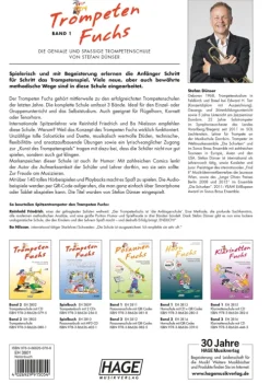 Trompeten Fuchs Band 1-Hage Musikverlag Outlet