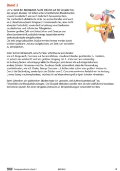 Trompeten Fuchs Band 2-Hage Musikverlag Best