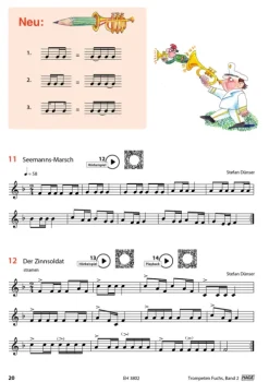 Trompeten Fuchs Band 2-Hage Musikverlag Best