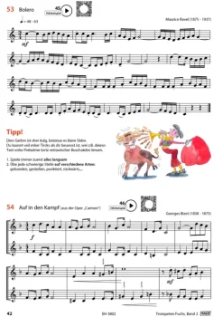 Trompeten Fuchs Band 2-Hage Musikverlag Best