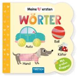 TRÖTSCH - Klappenbuch Meine ersten Wörter-Trötsch Verlag GmbH New