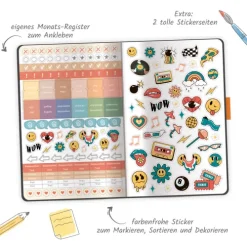 TRÖTSCH - Schülerkalender Specials mit Gummiband und Stifthalter Uni Black 26/27-Trötsch Verlag GmbH