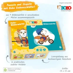 Trötsch Verlag GmbH Trötsch Bobo Siebenschläfer Bilderwürfel Puzzle Discount