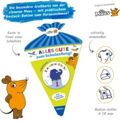 Trötsch Verlag GmbH Trötsch Die Maus Schulwegbegleiter Button Elefant Sale