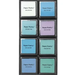 Tusche-Stempelkissen Set, Aqua Mix-RICO-Design tap Hot