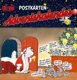 Lappan Verlag Uli Stein Adventskalender mit 24 Weihnachtskarten Discount