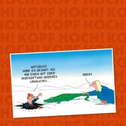 Uli Stein: Gute Wünsche!: Kopf hoch! Schwarzer Humor hilft-Lappan Verlag New