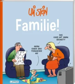 Lappan Verlag Uli Stein: Plötzlich Familie!: Familie! Sale