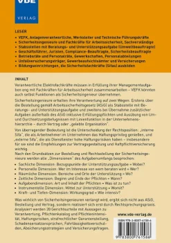 Verantwortung und Haftung der Sicherheitsingenieure-Vde Verlag GmbH Sale
