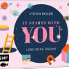 Vision Board: It starts with YOU - Lebe deine Träume für Teens-Edition Michael Fischer