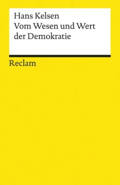 Vom Wesen und Wert der Demokratie-Reclam Philipp Jun. New