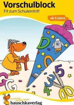 Hauschka Verlag GmbH Vorschulblock - Fit zum Schuleintritt ab 5 Jahre Discount
