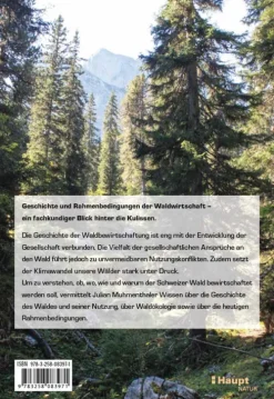 Waldbewirtschaftung in der Schweiz-Haupt Verlag AG Clearance