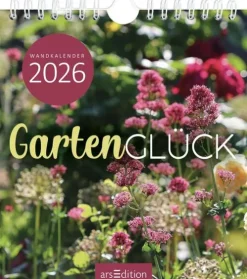 Wandkalender Gartenglück 2026-Ars Edition GmbH Discount