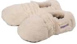 Warmies 3050 - SlippiesÖ Deluxe creme Plush, Gr. 36-40, Wärmestoffschuhe-Greenlife Value Online