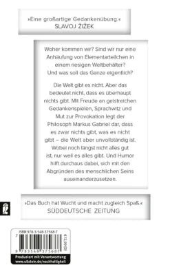 Ullstein Taschenbuchvlg. Warum es die Welt nicht gibt Clearance