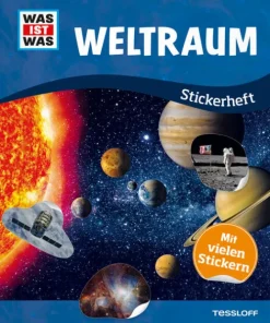 WAS IST WAS Stickerheft Weltraum-Tessloff Verlag Outlet