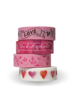 Washi Tapes Set Rosa "Du bist geliebt!"-Katholisches Bibelwerk Hot