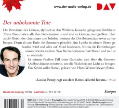 Der Audio Verlag GmbH Wenn die Blätter sich rot färben. Der fünfte Fall für Gamache Sale