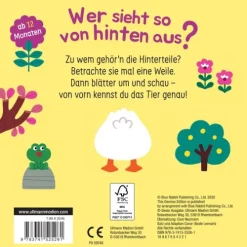 Wer sieht so von hinten aus? - Blätter um und finds heraus!-Ullmann Medien GmbH Outlet