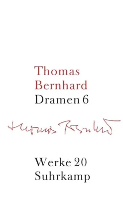 Werke 20. Dramen 6-Suhrkamp Verlag New