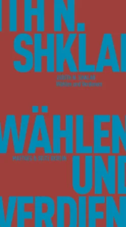 Wählen und Verdienen-Matthes & Seitz Verlag Sale