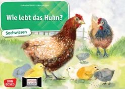 Wie lebt das Huhn? Kamishibai Bildkartenset.-Don Bosco Medien GmbH New