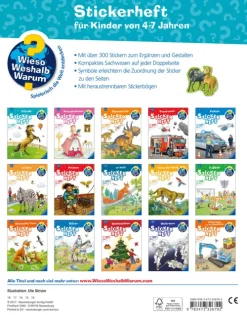 Ravensburger Verlag Wieso? Weshalb? Warum? Stickerheft: Pferde Sale