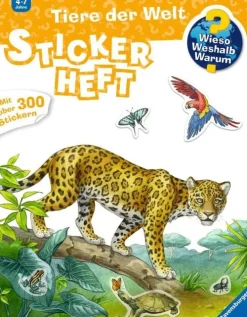 Ravensburger Verlag Wieso? Weshalb? Warum? Stickerheft: Tiere der Welt Best