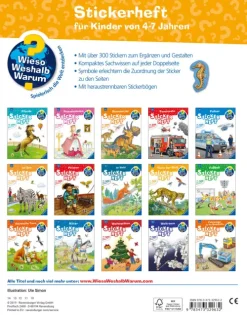 Ravensburger Verlag Wieso? Weshalb? Warum? Stickerheft: Tiere der Welt Best