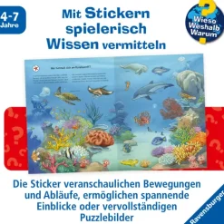 Ravensburger Verlag Wieso? Weshalb? Warum? Stickerheft: Tiere der Welt Best