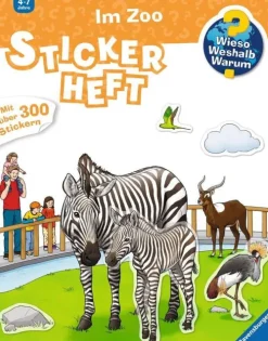 Ravensburger Verlag Wieso? Weshalb? Warum? Stickerheft: Im Zoo New
