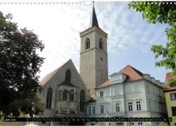 Willkommen in ERFURT (Wandkalender 2026 DIN A3 quer), Monatskalender-Calvendo New
