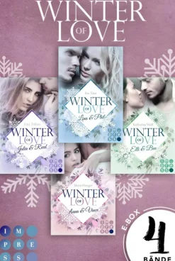 Winter of Love: 4 Bände in einem Bundle!-Impress Hot