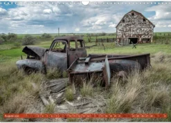 Wo der Wind Wohnt, Amerikas Lost Places (Wandkalender 2026 DIN A3 quer), Monatskalender-Calvendo Hot