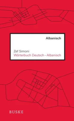 Buske Helmut Verlag GmbH Wörterbuch Deutsch - Albanisch Hot