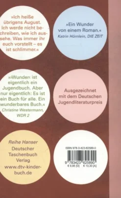 Wunder Sieh mich nicht an-dtv Verlagsgesellschaft Outlet