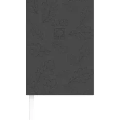teNeues Calendars & Stationery GmbH & Co. KG Zettler Wochenbuch Blauer Engel anthrazit 1W/2S 2026 - Buchkalender 15 × 21 cm, 1 Woche auf 2 Seiten, Recyclingpapier, nachhaltig zertifiziert Outlet